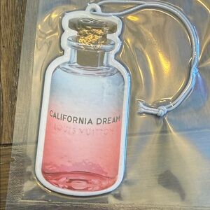 Louis Vuitton Pink Ombre Perfume Bottle Bag Charm